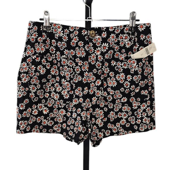 Maeve Pants - Anthropologie Maeve The Colette Shorts Pitched Linen Blend Size 30 High Rise NWT